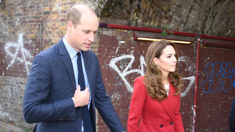 Trauern um den Duke of Edinburgh: Prinz William und Herzogin Kate