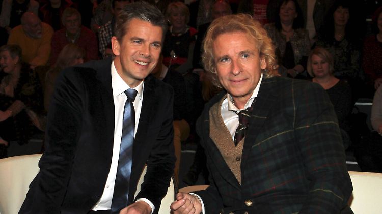 Ihr Stil ist definitiv unterschiedlich: Markus Lanz (l.) und Thomas Gottschalk.
