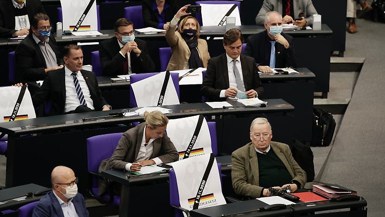 Nicht nur die AfD-Fraktionsvorsitzenden Gauland und Weidel fallen immer wieder mit undemokratischen Aktionen auf.