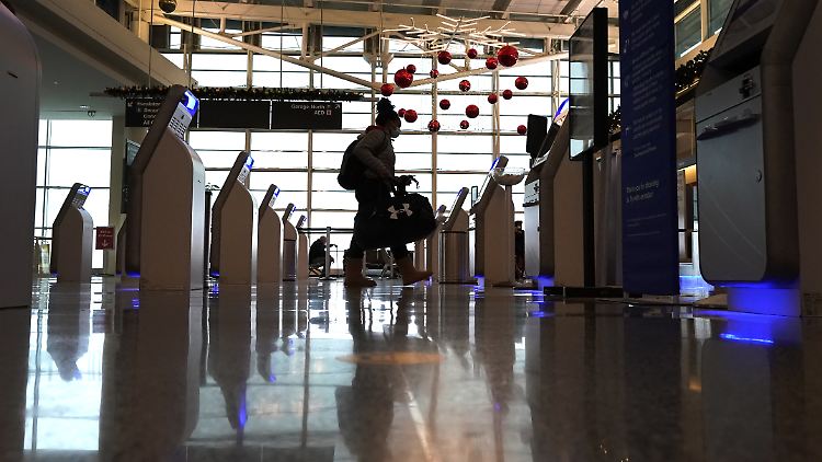 Der internationale Flugverkehr von und in die USA hat um 70 Prozent abgenommen.