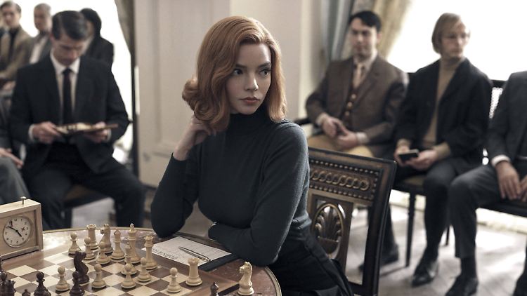 Anya Taylor-Joy spielt das Schachwunderkind Elizabeth "Beth" Harmon.