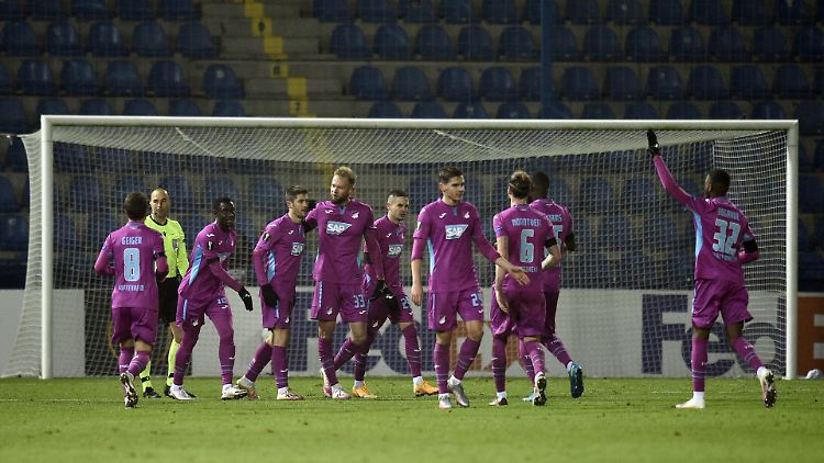 Mit 2:0 setzte sich Hoffenheim gegen die Tschechen durch.