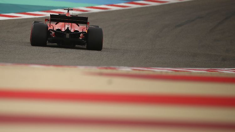 Abgeschlagen unterwegs: Sebastian Vettel.