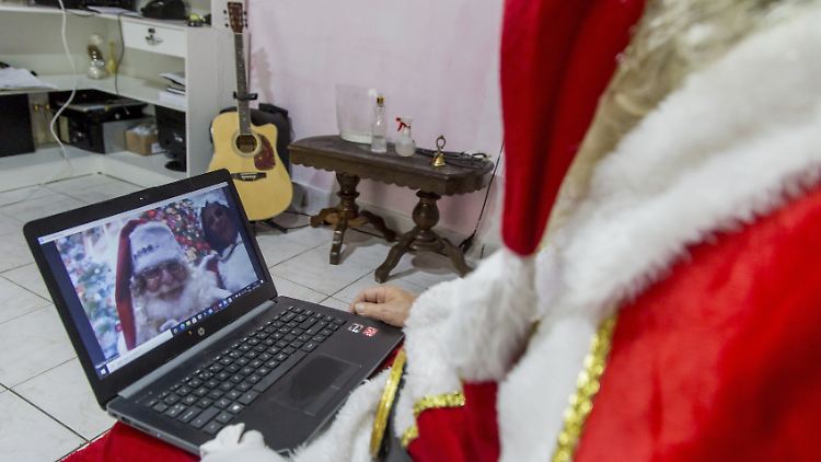 Ein Videochat kann über die Festtage eine Möglichkeit zur Begegnung darstellen.