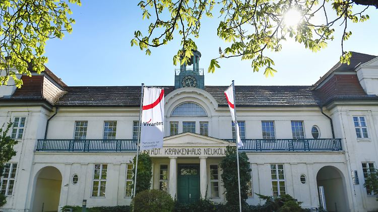 85 Prozent der Betten belegt: Vivantes Klinikum in Berlin-Neukölln.