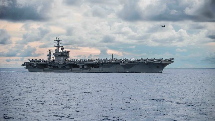 Der US-Flugzeugträger "USS Nimitz" kehrt zurück in den Persischen Golf.