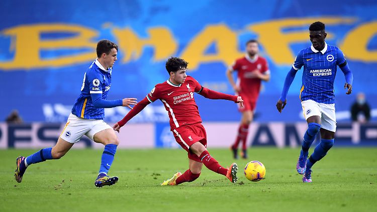 Liverpools Tabellenführung wackelt.