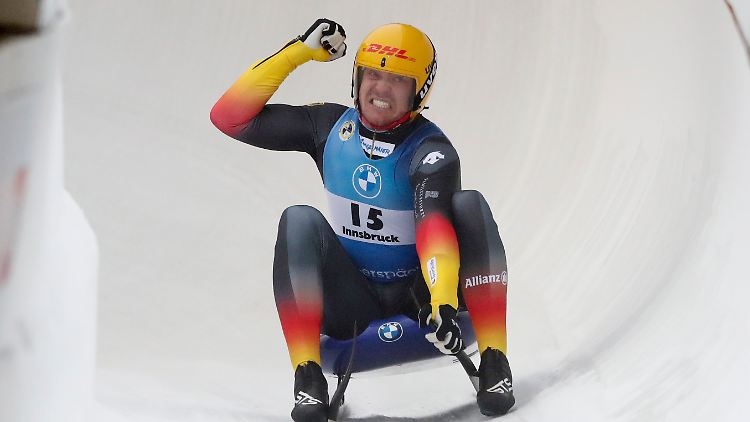 Deutschlands bester Schlttenfahrer ist auch wieder der schnellste: Felix Loch holt sich den 40. Weltcup-Sieg.