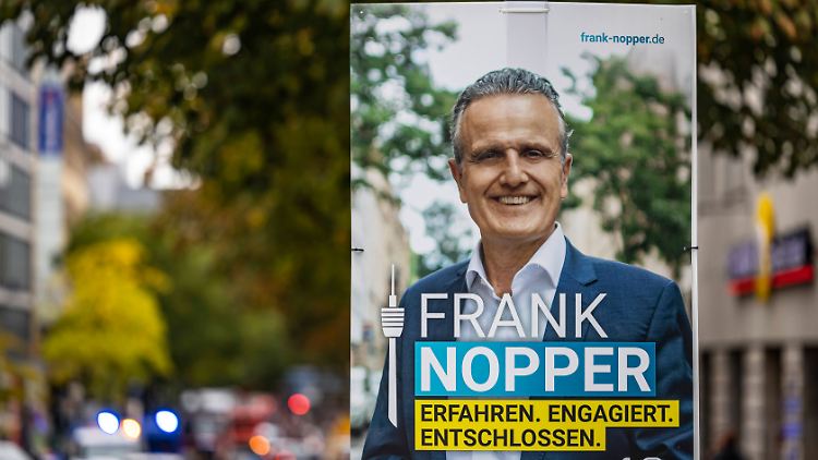 CDU-Kandidat Frank Hopper setzte sich im zweiten Wahlgang gegen den unabhängigen Kandidaten Marian Schreier durch. 