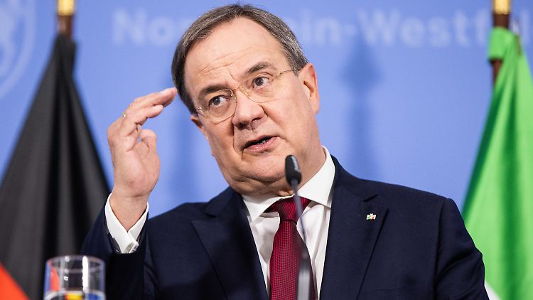 Laschet wünscht sich "kluge Konzepte" für die Corona-Krise.