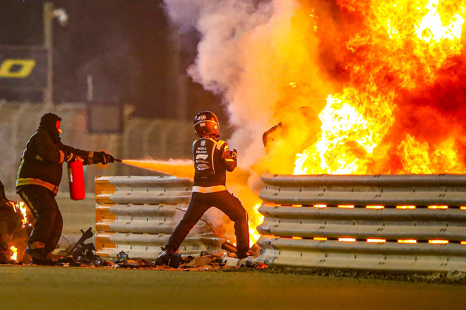 An den 29. November 2020 wird die Formel 1 noch lange zurückdenken: Romain Grosjean übersteht ein gewaltiges Feuerinferno nahezu unverletzt.