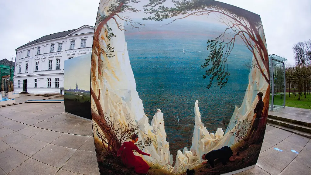 Die-Stadt-Greifswald-ist-eng-verbunden-mit-dem-Wirken-des-Malers-Caspar-David-Friedrich-Doch-nach-dem-mehrheitlichen-Willen-der-Buergerschaft-soll-dessen-Name-nicht-die-Ortsbezeichnung-ergaenzen