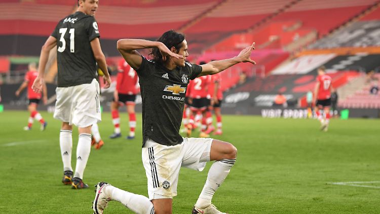 Edinson Cavani wird in den kommenden Wochen nicht für Manchester United jubeln dürfen.