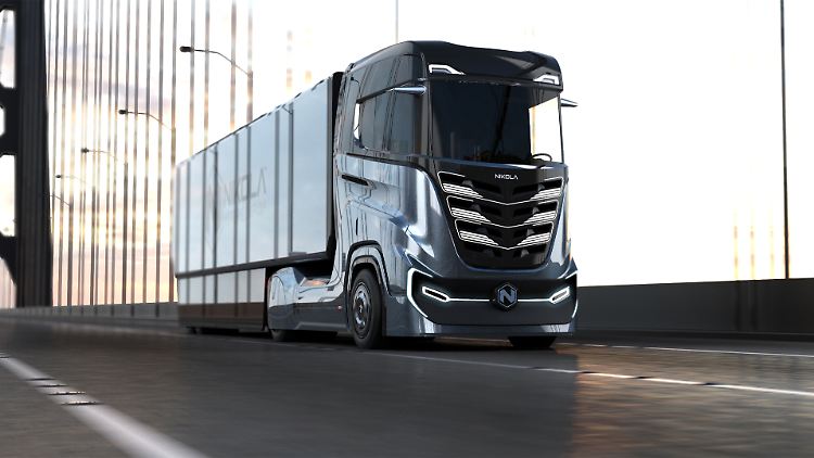 "Truck Tre" heißt das Modell eines Nikola-Lkws, den es vielleicht nie geben wird.