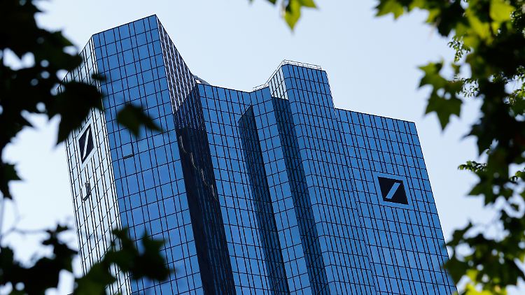 Das Hauptquartier der Deutschen Bank in Frankfurt am Main.