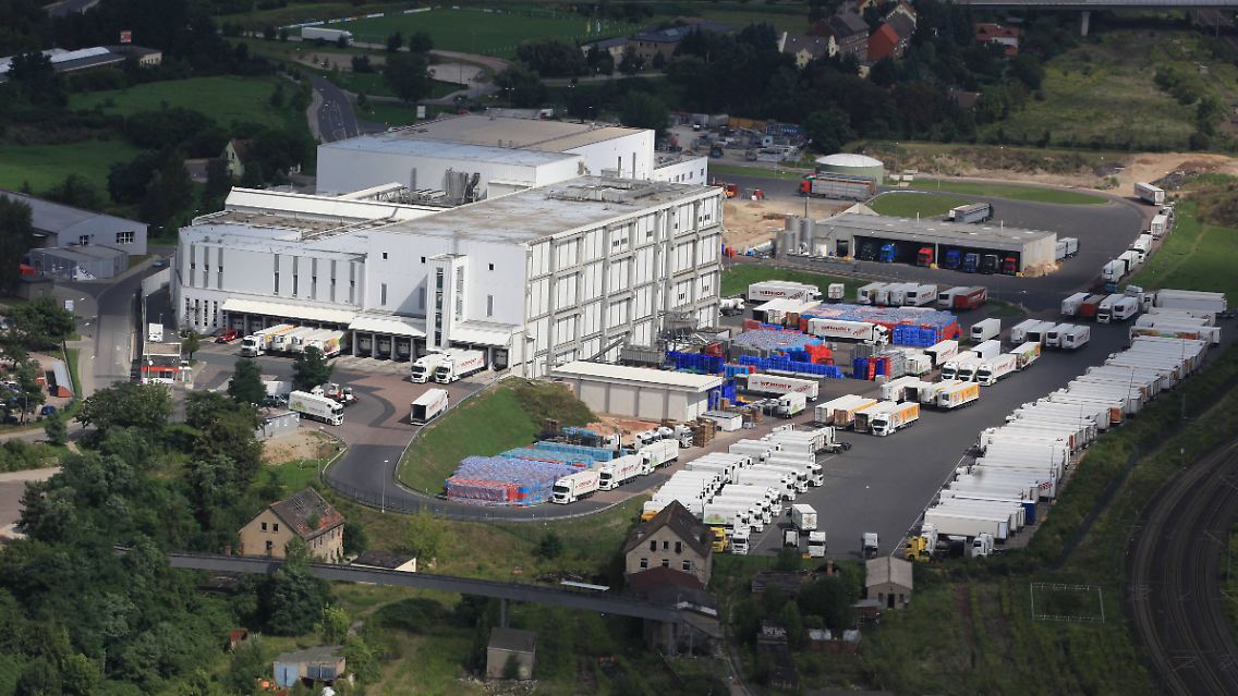 Der Tönnies-Schlachthof in Weißenfels.