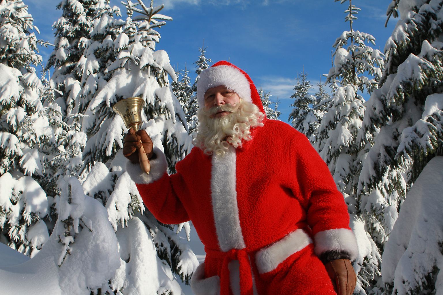 Ho Ho Ho! Von drauß vom Walde komm' ich her, ich kann euch sagen, es weihnachtet sehr!