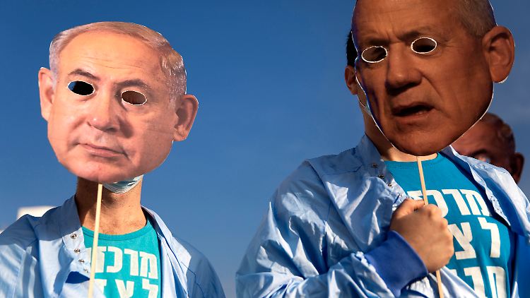 Von Netanjahu und Gantz sind viele Israelis enttäuscht. 