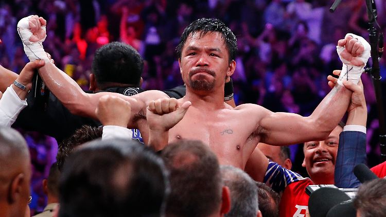 Manny Pacquaio wird nicht mehr in den Ring steigen und nur noch auf dem politischen Parkett kämpfen.