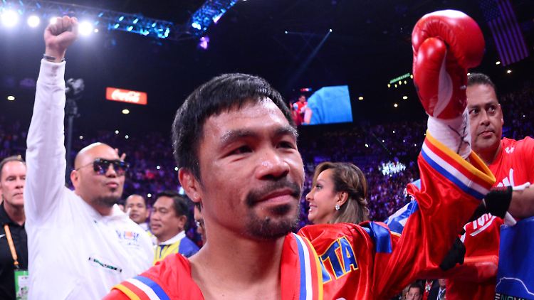 Manny Pacquiao ist seit 2019 nicht nur Weltmeister der WBA, sondern auch Super Champion. In der Politik läuft es für den Boxheld ebenfalls überaus erfolgreich.