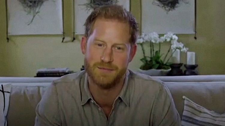 Prinz Harry in einem seiner vermeintlichen "Geisel-Videos".