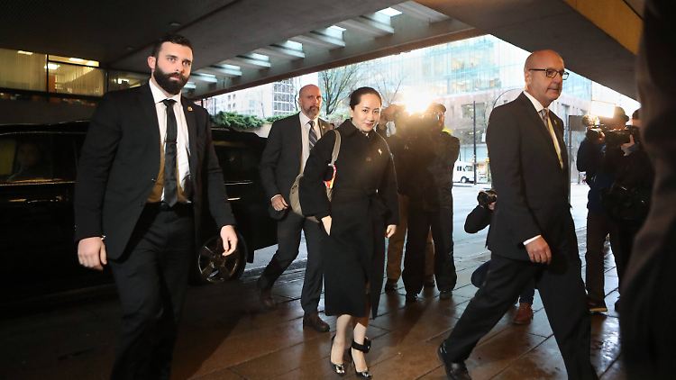 Seit 2018 sitzt Meng Wanzhou in Kanada fest.