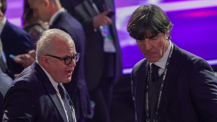 Fritz Keller und Joachim Löw sind sich einig: Joachim Löw sollte nach der EM nicht mehr Bundestrainer sein.