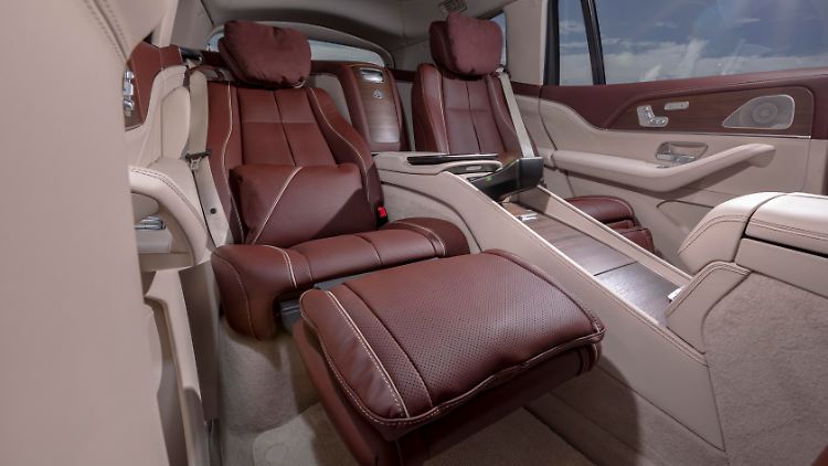 Das sind die Plätze, die sich bei einer Fahrt mit dem Mercedes-Maybach wirklich lohnen.