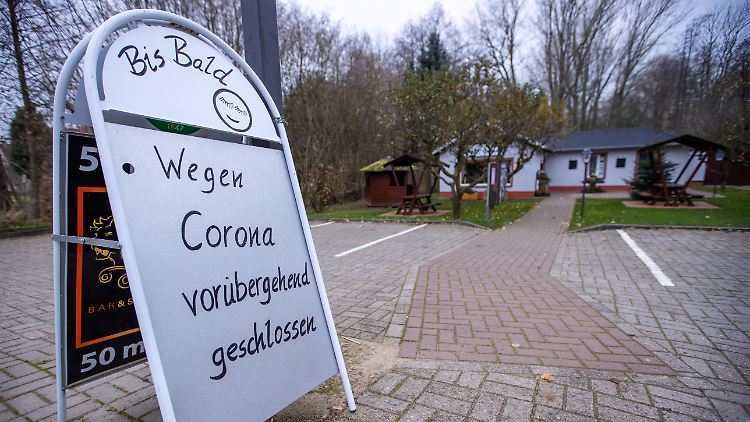 Restaurants haben seit November geschlossen.