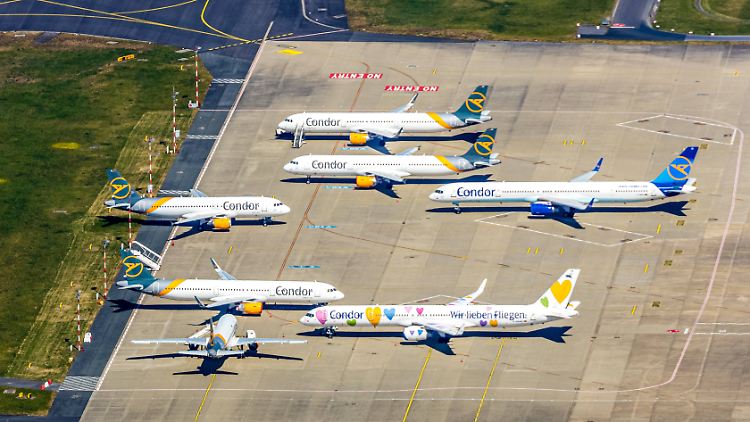 Condor fallen die Zubringerflüge der Lufthansa ab Mai weg.