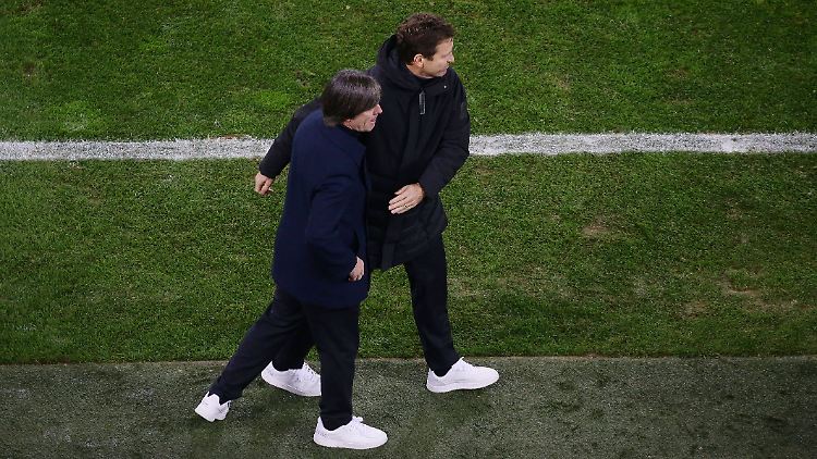 Zwischen Bierhoff und Löw passt kein Blatt Papier.
