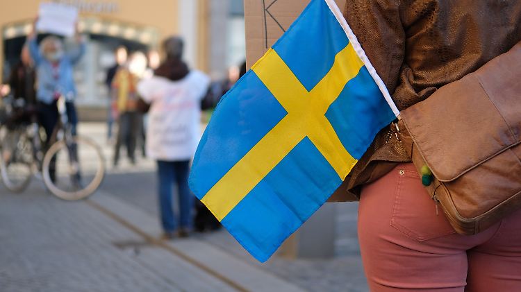 Eine Querdenker-Demo mit mehr als acht Personen wäre in Schweden aktuell nicht möglich.