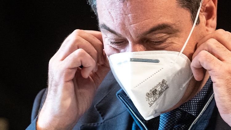 Bayerns Minsiterspräsident Söder will wieder einmal mit Verschärfungen der Maßnahmen vorangehen.