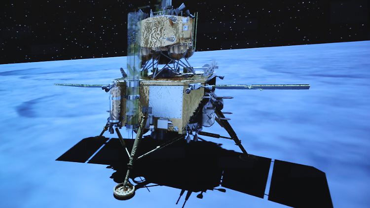 Nach 44 Jahren wurden erstmals wieder Gesteinsproben auf dem Mond eingesammelt.