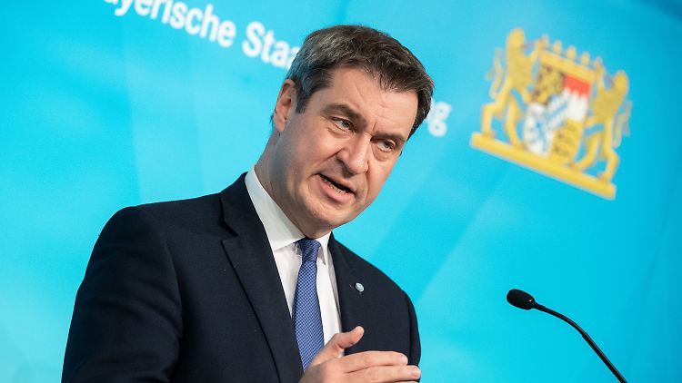 Laut Söder haben die "Querdenker" das Potenzial zur Radikalisierung bis hin zur "Terrorzelle".  