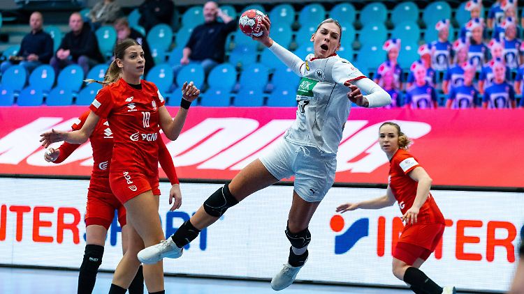 Luisa Schulze war mit vier Treffern beste Schützin des deutschen teams.