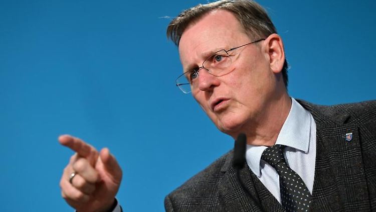 Mit dem Zeigefinger hätte Ramelow keine Probleme bekommen.