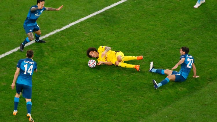 Axel Witsel erzielte das Siegtor für den BVB. Allerdings nicht in dieser Szene.