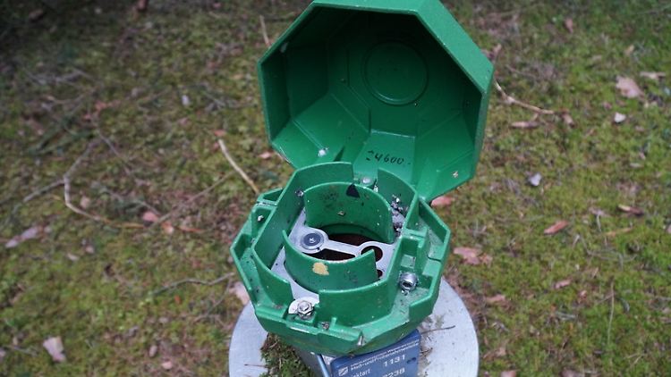 Grundwassermessstelle des Wasserwirtschaftsamts Weiden.