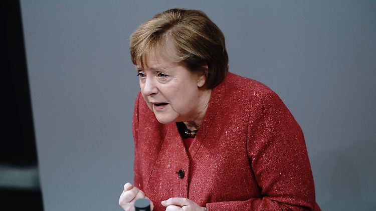 Einige Menschen lassen sich mit reinen Fakten nicht mehr erreichen, meint Kanzlerin Merkel.