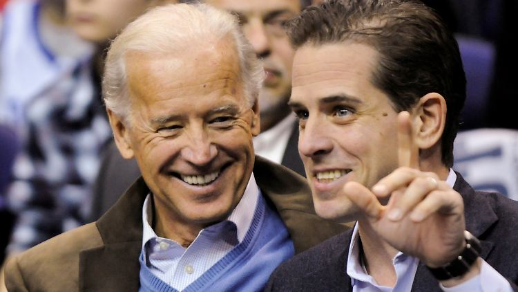 Der gewählte US-Präsident Joe Biden ist "stolz" auf seinen Sohn Hunter.