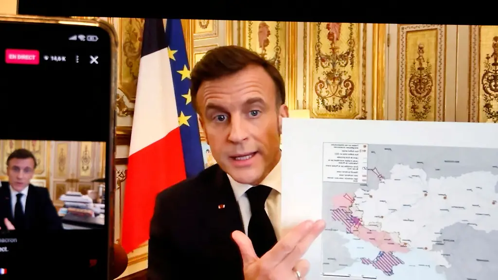 Macron-will-Trump-davon-ueberzeugen-beim-Thema-Ukraine-mit-den-Europaeern-an-einem-Strang-zu-ziehen