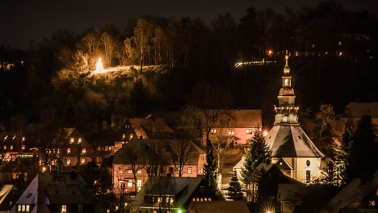 Seiffen ist die Stadt gewordene Weihnachtsidylle.