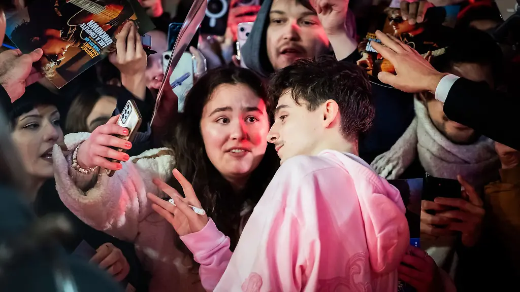 Hollywood-Star-Timothee-Chalamet-stellte-am-Freitag-seinen-neuen-Bob-Dylan-Film-vor