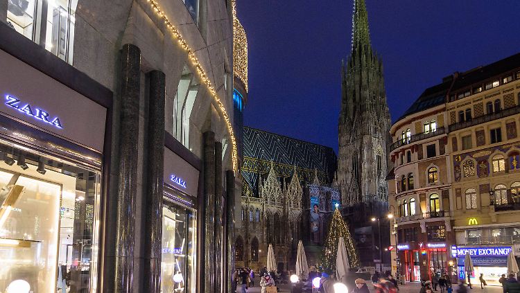 In Österreich enden die Weihnachtslockerungen bereits nach dem ersten Festtag.