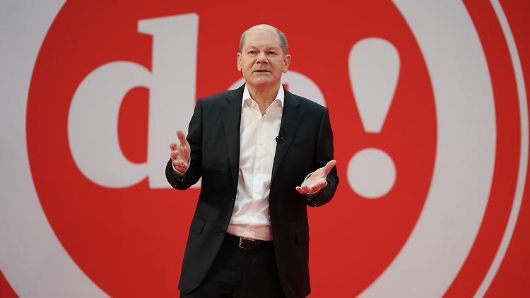 Für Olaf Scholz ist zentrales Thema, "um den Respekt in dieser Gesellschaft zu kämpfen".