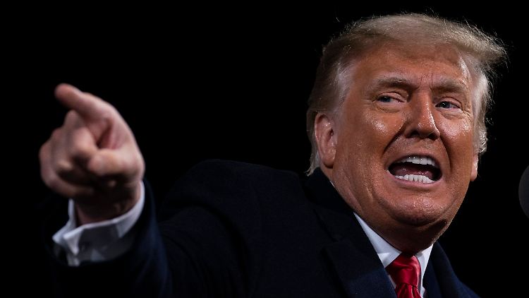Trump will seine Wahlniederlage nach wie vor nicht wahrhaben.