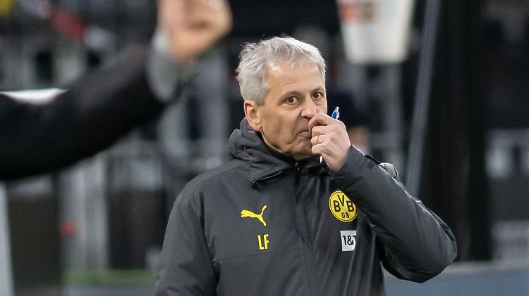 Wieder deutlich angezählt: Lucien Favre.