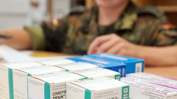 In Quakenbrück ist eine große Bundeswehrapotheke.