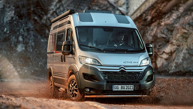 Das Offroad-Paket für den Campeo 4x4 ist optional und kostet 5000 Euro Aufpreis.